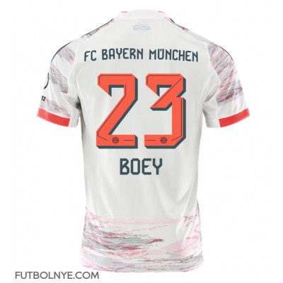 Camiseta Bayern Munich Sacha Boey #23 Visitante Equipación 2025-26 manga corta Camiseta Bayern Munich Sacha Boey #23 Visitante Equipación 2025-26 manga corta